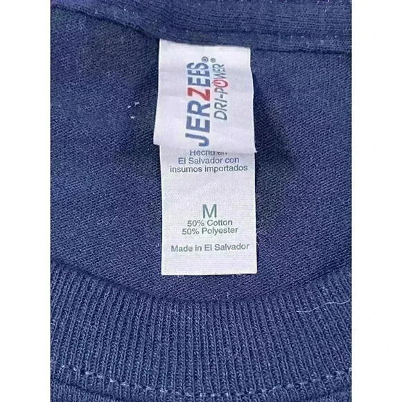 JERZEES St. Louis Cardinal Baseball "We Breath Baseball" T-Shirt SIZE-MEDIUM - Picture 3 of 7